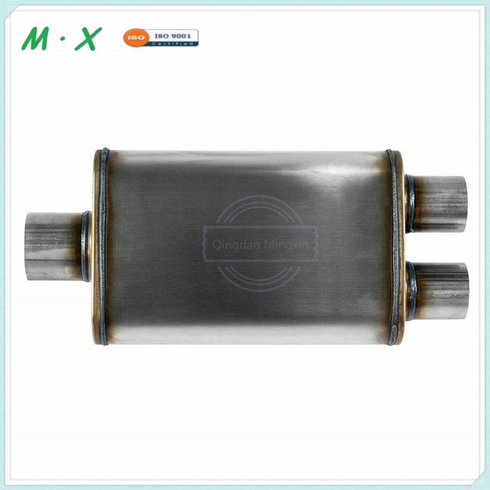 Ss409 High Quality Universal Exhaust Muffler Highflow Muffler Sports Exhaust