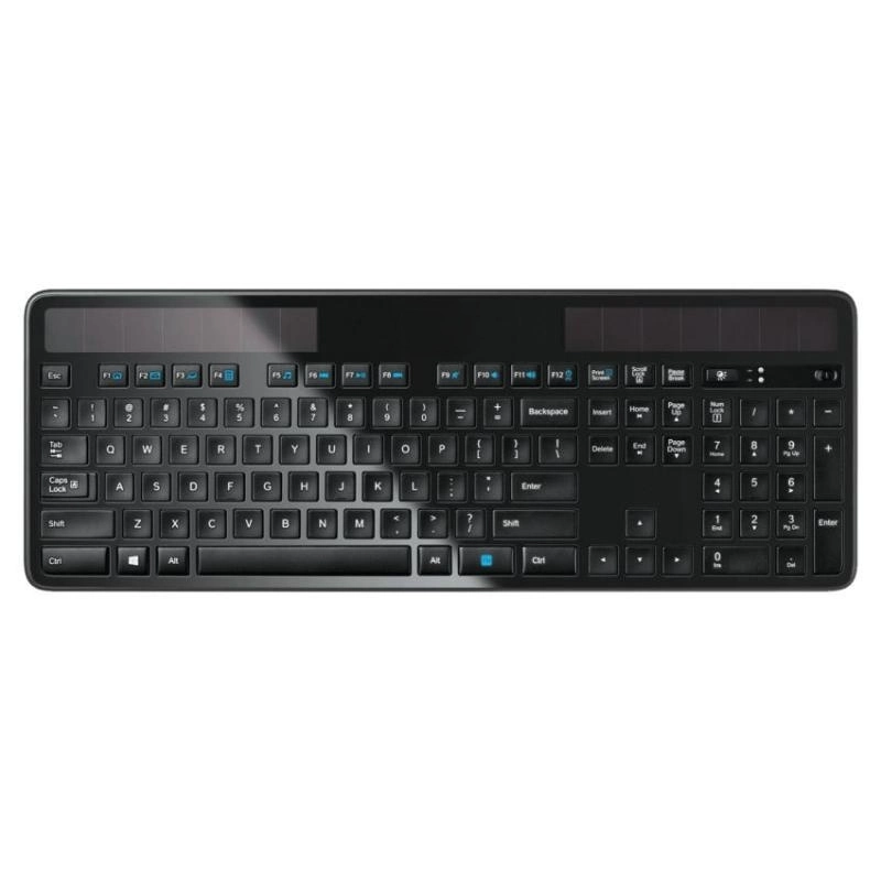 K750 Wireless Solar Keyboard USB Receiver Ultra Thin Wireless Keyboard