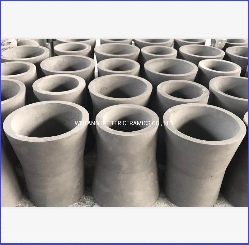 Good abrasion resistance and long using life Sisic ceramic liner