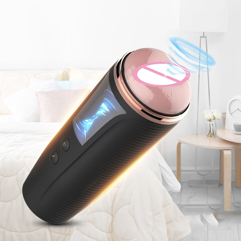 Hot adulte mâle Toy cul Sexy artificielle automatique 10 Fréquence de vibration USB Pocket la chatte de la masturbation Cup l'homme pour la vente