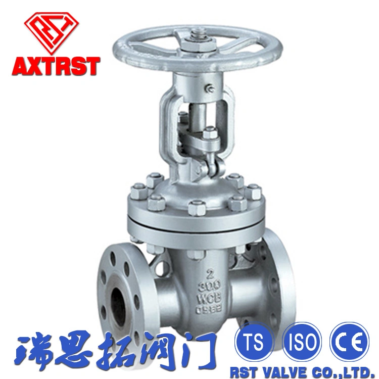 ANSI 150lb/300lb Stainless Steel CF8m / CF8 Rising Stem Flanged Gate Valve