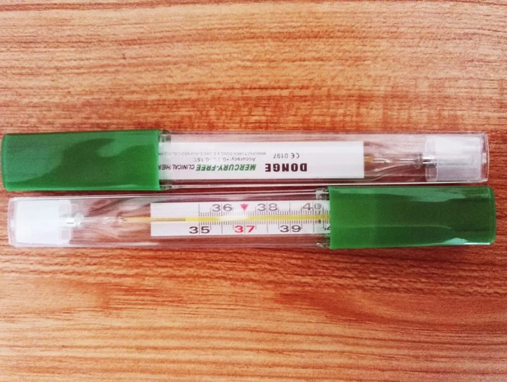 Mercury Free Clinical Thermometer with High Strength