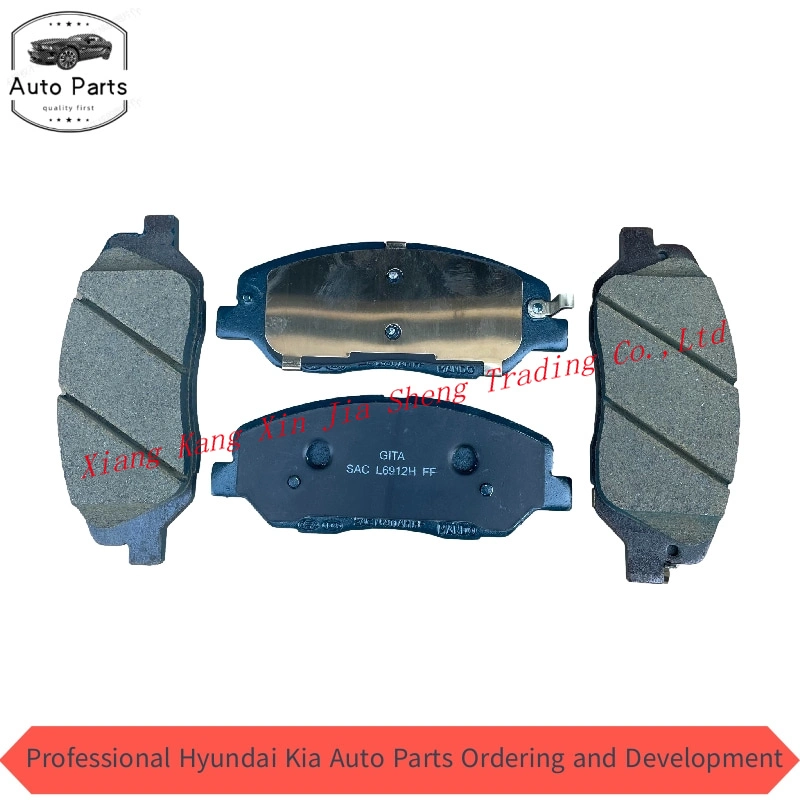 Pastilha de fricção do travão de disco dianteiro OEM 58101-2w00 Kit de pastilhas - pastilhas dos travões de disco dianteiros aplicáveis a Hyundai KIA