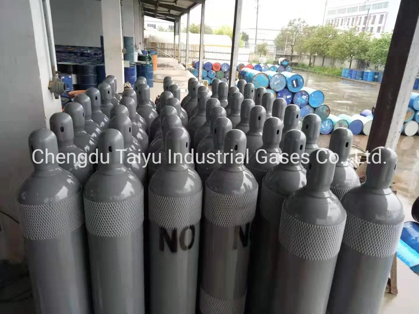 Factory Source High Purity Industrial Grade Medical Grade No Nitric Oixde Gas 99.9% 1400L/16L00L China Specialty Gas Price