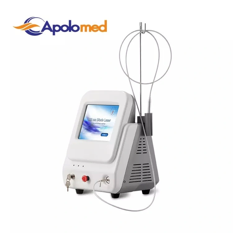 Portable Hot Sale Laser Diode Medical Equipment Skin Care Vascular Removal Device