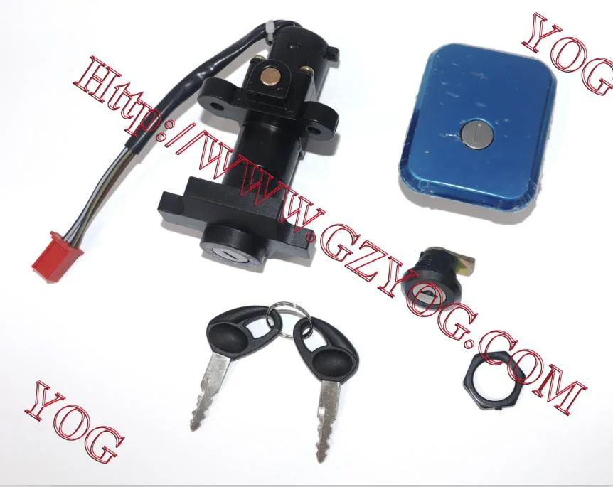 Yog Motorcycle Parts Ket Set/Ignition Switch Complete Set Bajaj Bm150 /Jajaj X 150/Akt-110/Biz-125/Italika