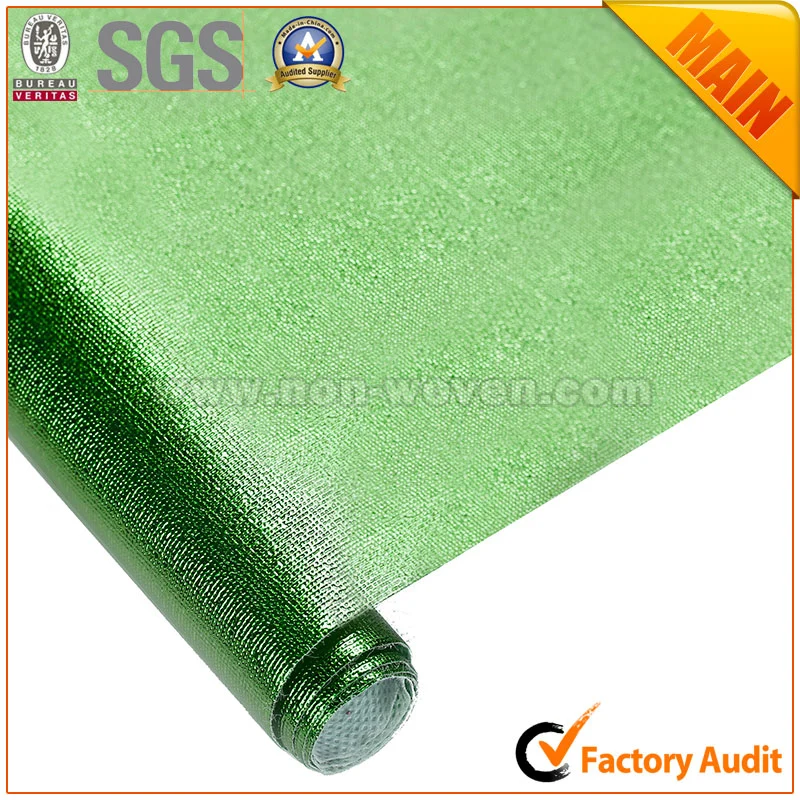 N° 30 Green Spunbond Nonwoven Fabric Laminação