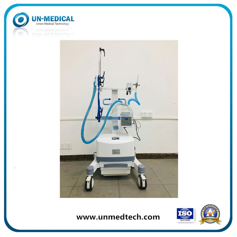 Un-Medical Physiotherapy Equipment High Flow Heated Respitatory Humidifier Oxygen Therapy Devices Hfnc Machine with 6-60lpm