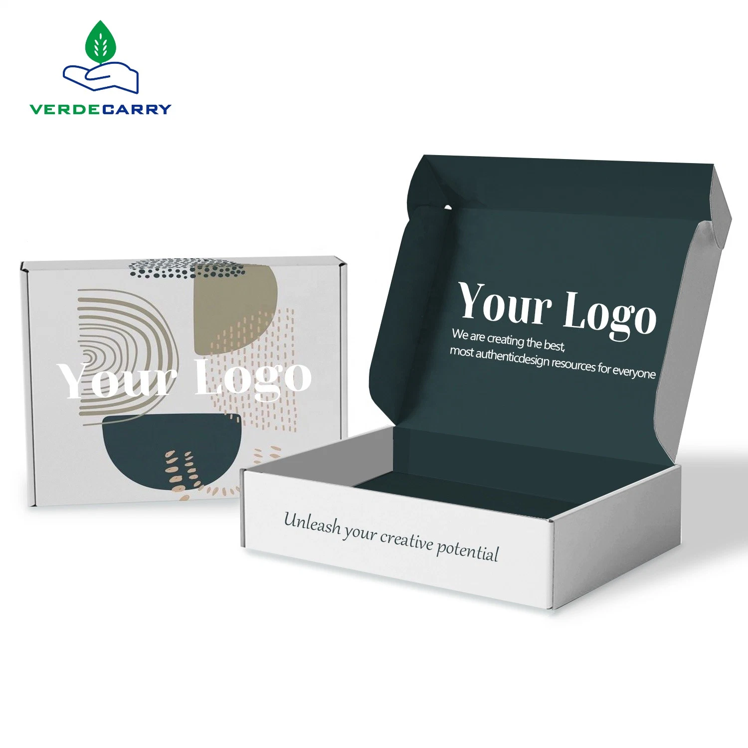 Manufacturer Large Color Cardboard Paper Mailing Apparel Box Custom Logo Printed Corrugated Shipping Packaging Box