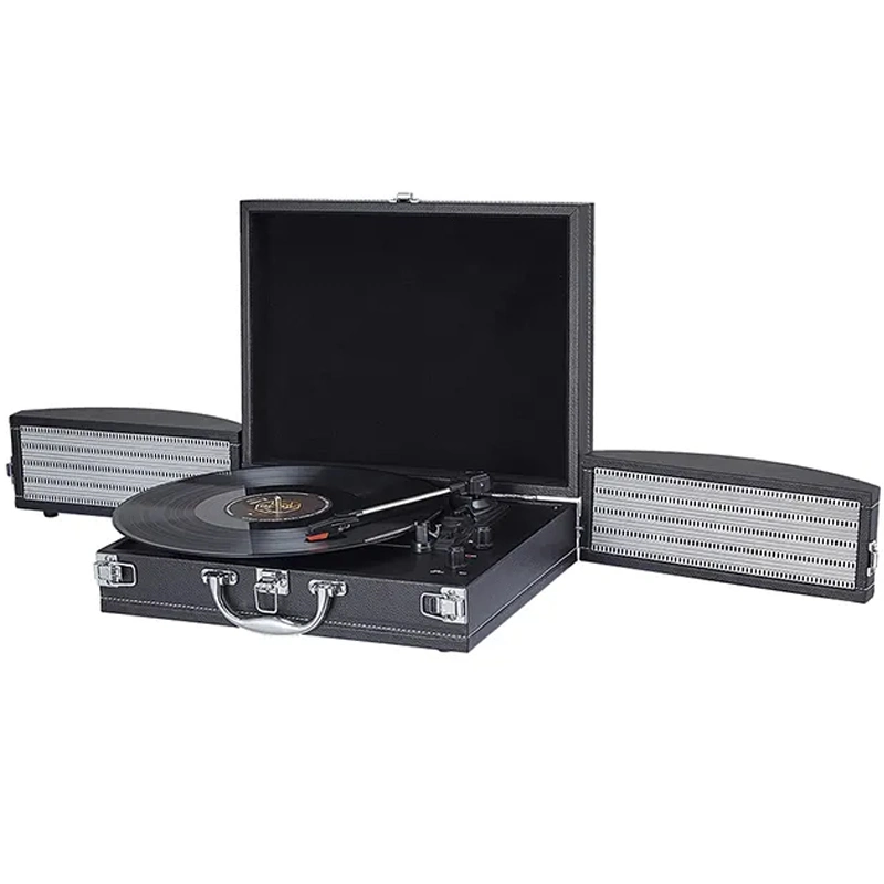 Nouveau design moderne Mallette portable platine vinyle Record Player