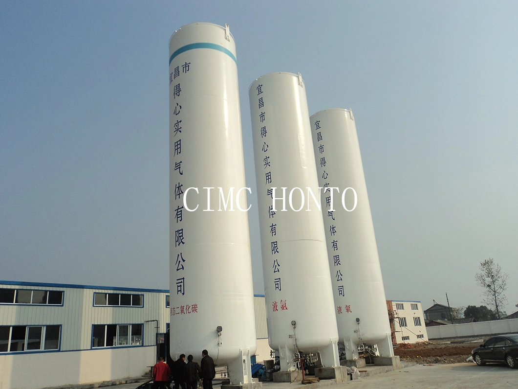 Liquid CO2 Gas Storage Tank