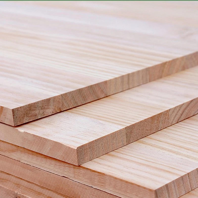Madeira com junta de madeira colada Edge de madeira integrado Radiation Pine Finger Painel para construção em madeira
