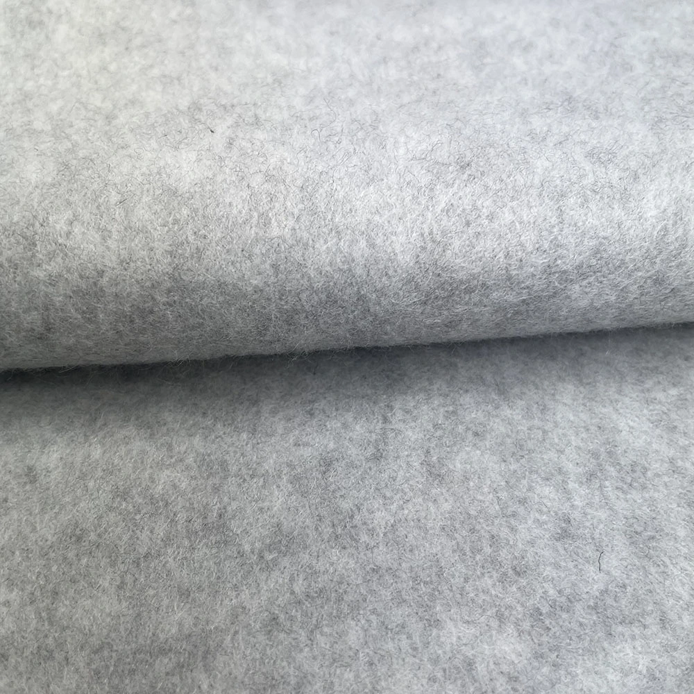 Fashion Polyester Fleece Brushed Fleece Knit Fabric