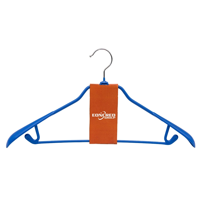 Eoncred Wholesale/Supplier Cheap PVC Coated Metal Non Slip Wire Laundry Clothes Hangers Cloth Metal Hangers