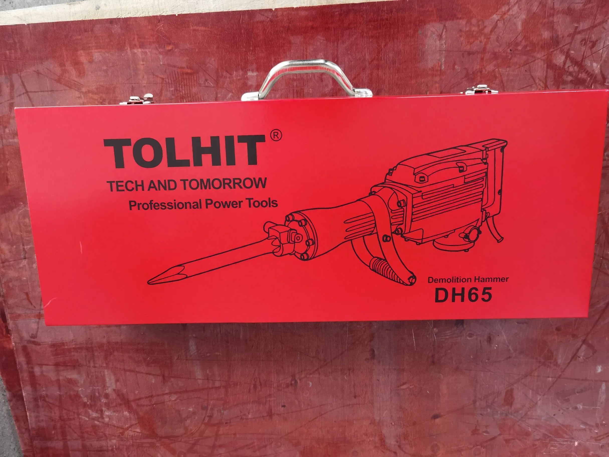 Tolhit 1240W pH65 Disjoncteur de béton ciseau percer Marteau de démolition électrique
