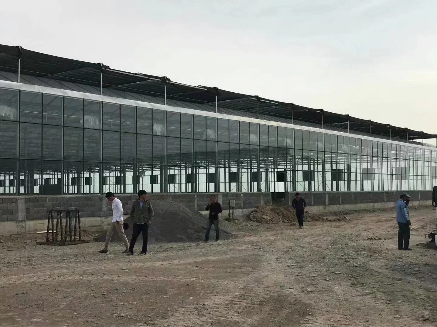 Мульти-пролет фильм Green House Farm Agriculture Greenhouse