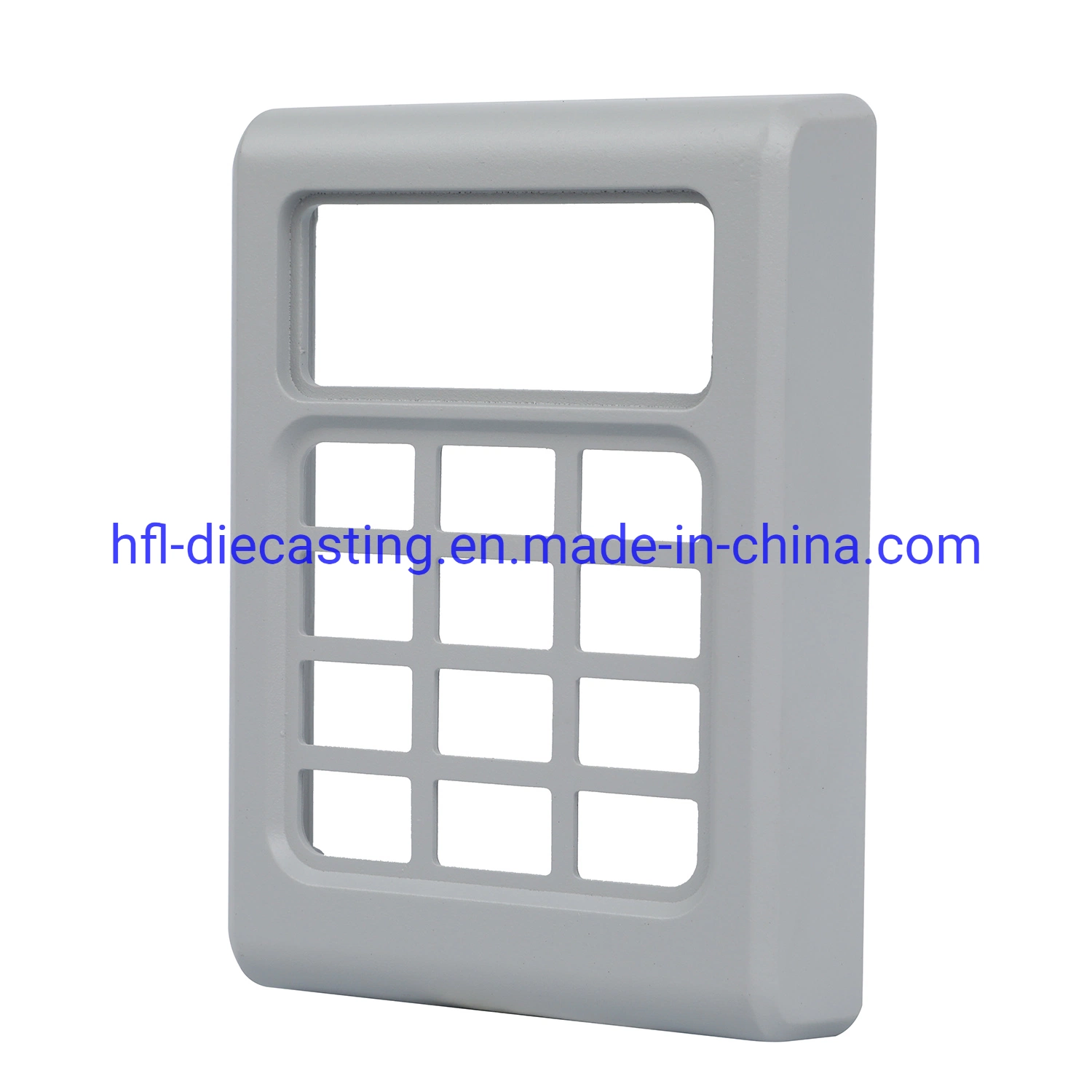 Salt Spray 240 Hours Powder Coating Aluminum Alloy Casting Parts by Die Casting Mould