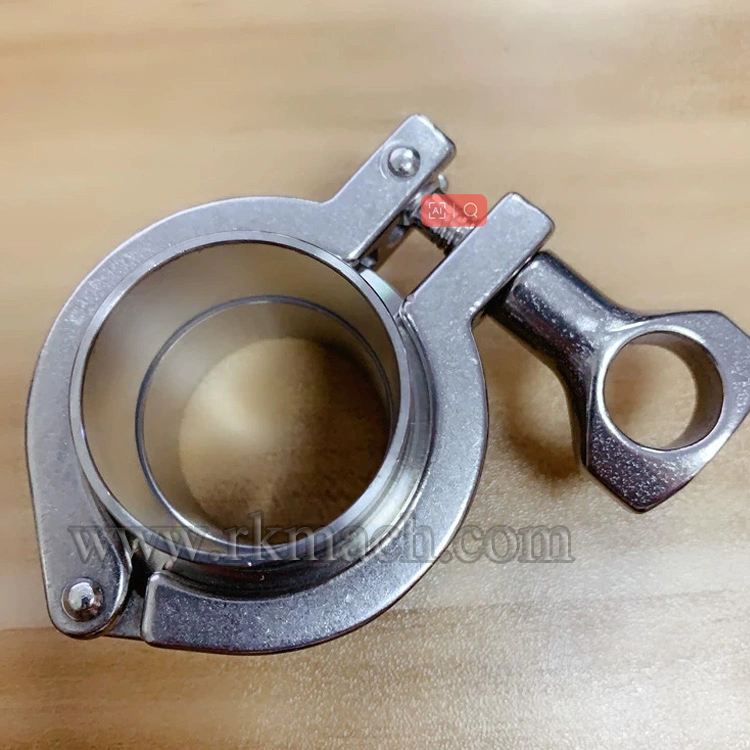 6inch SS316 Stainless Steel Tri-Clamp Ferrule Set (2 nos ferrule 1 gasket 1 clamp)