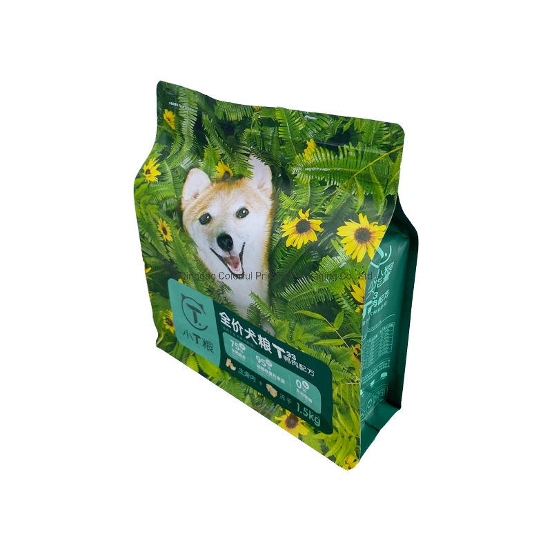 Stand up Custom Printing Dog Cat Food Packaging Material