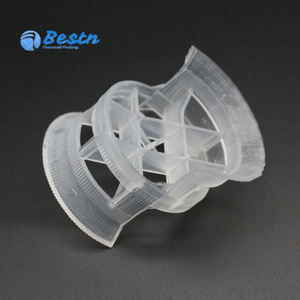 PP PVC CPVC PVDF Rpp PE Plastic Conjugate Ring for Absorption/Drying/Scrubbing Tower