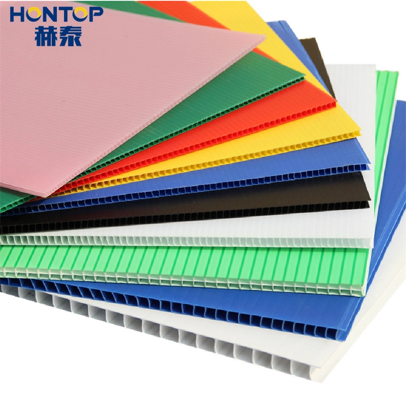 Waterproof Plastic Logistic Packaging Box Direct Sales Corrugated Hollow Polypropylene PP Sheet Plate