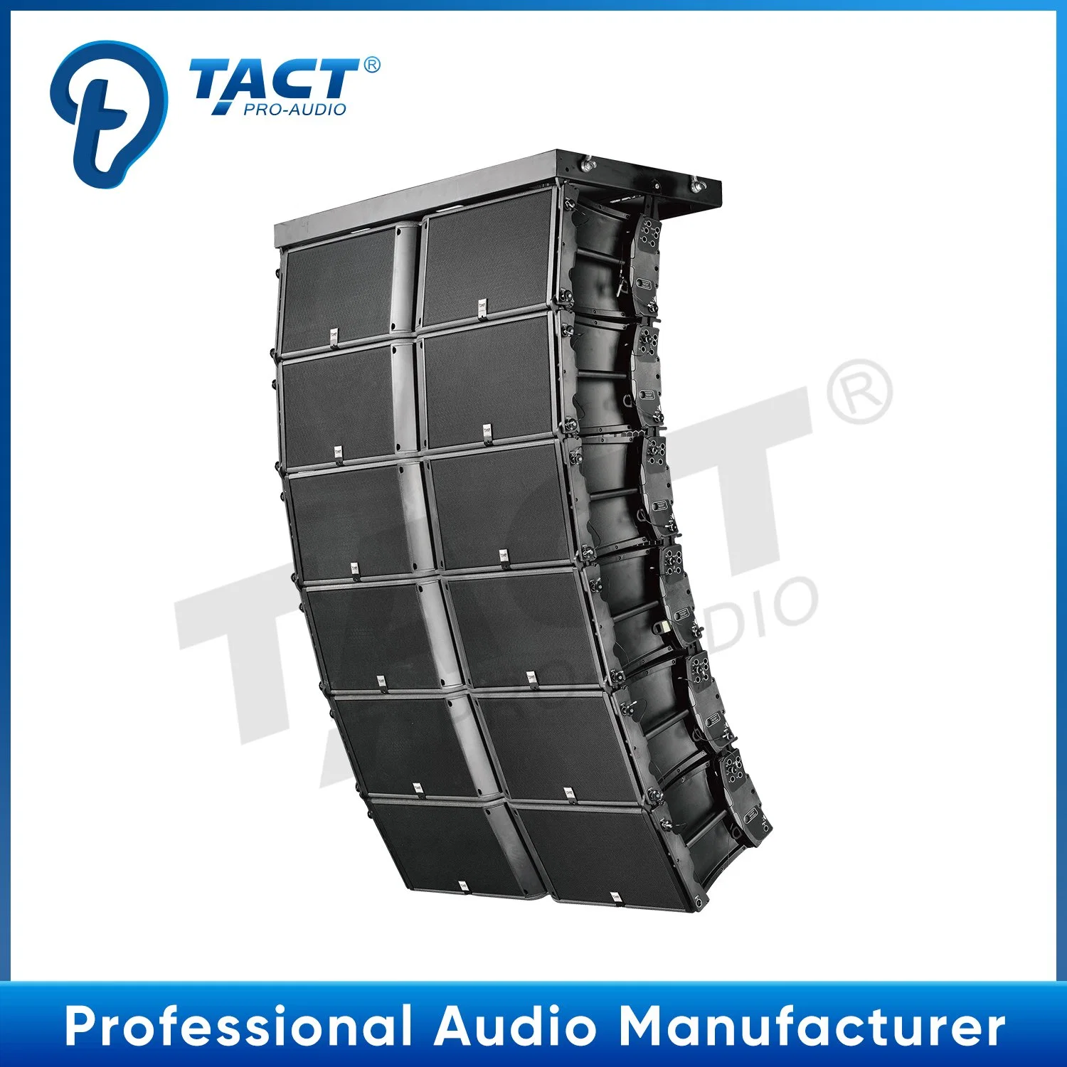 Tact K2 Double 12-Inch Three Way Line Array Speakers for Stage Performance