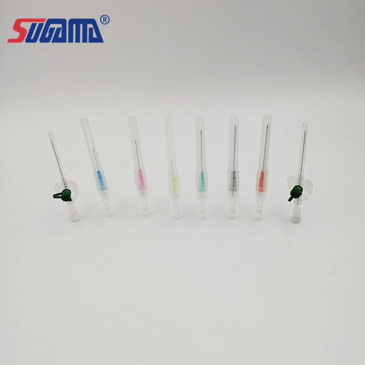 Medical Disposable Supplies Injection Needle Safety Pen Like Type I. V Cannula Catheter with Wing and Injection Port