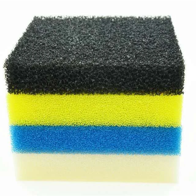 Espuma de filtro de PU Racine Pour Aquarium Bois resistente e. Resistência a rasgões esponja de filtração de poliuretano para o tanque de peixe