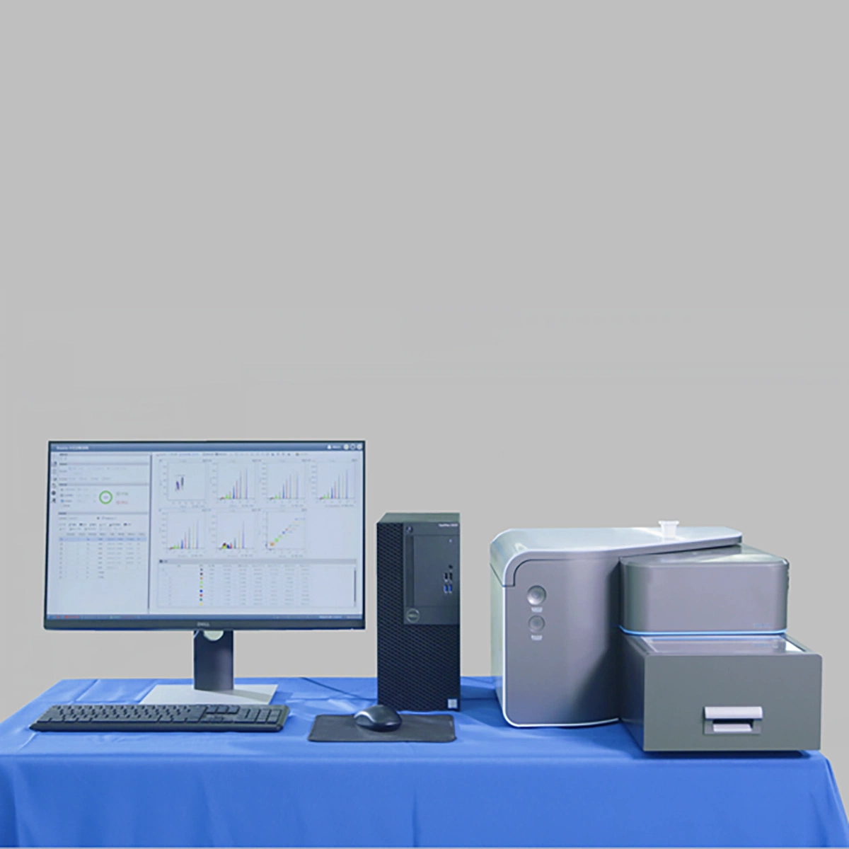 Cytomètre de flux portable automatisé Instrument Analytique clinique cytomètre de flux analyseur cellulaire