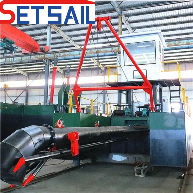 Jet Suction Sand Dredging Machinery Used in River and Port