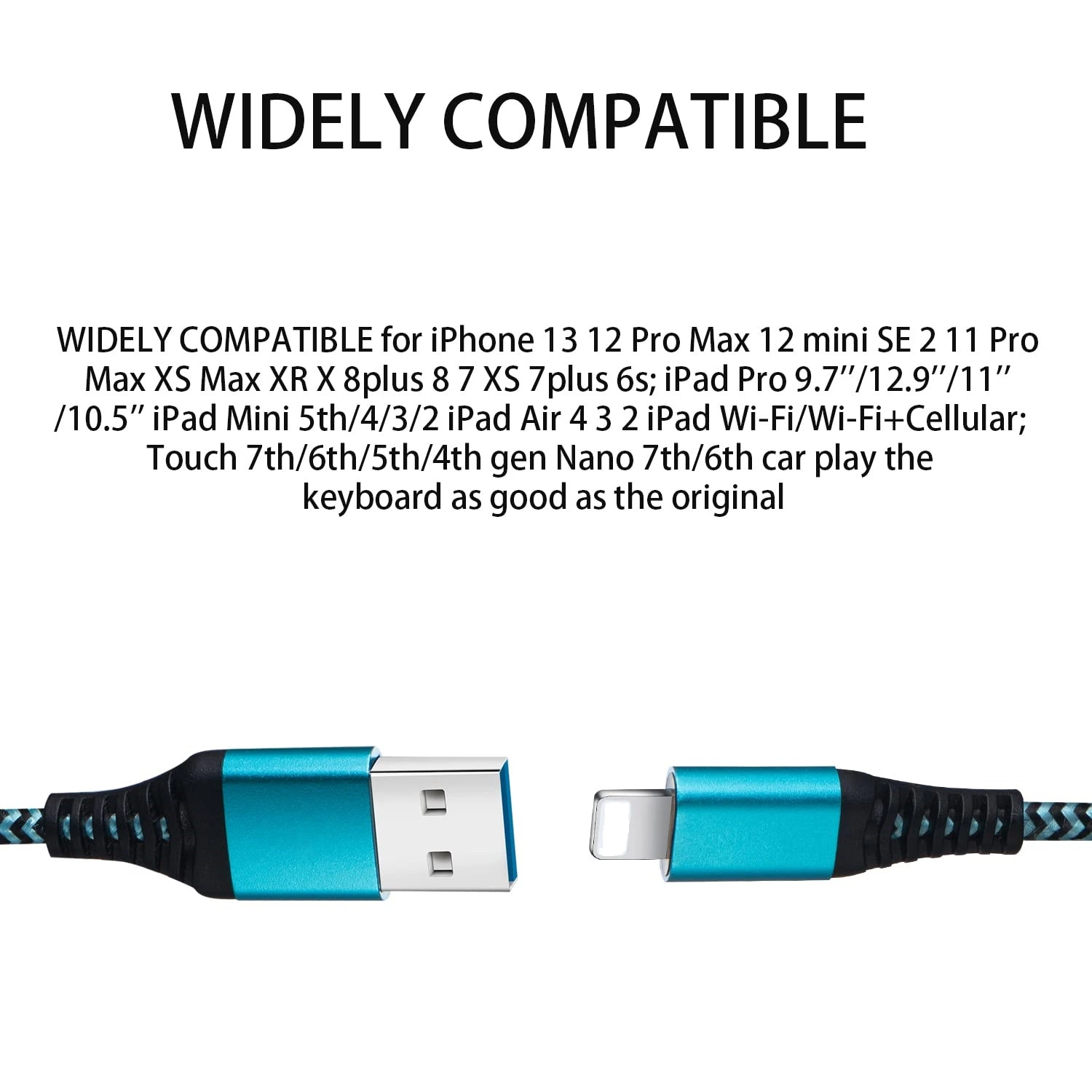 Quick Charge Nylon Braided Fast USB Cable