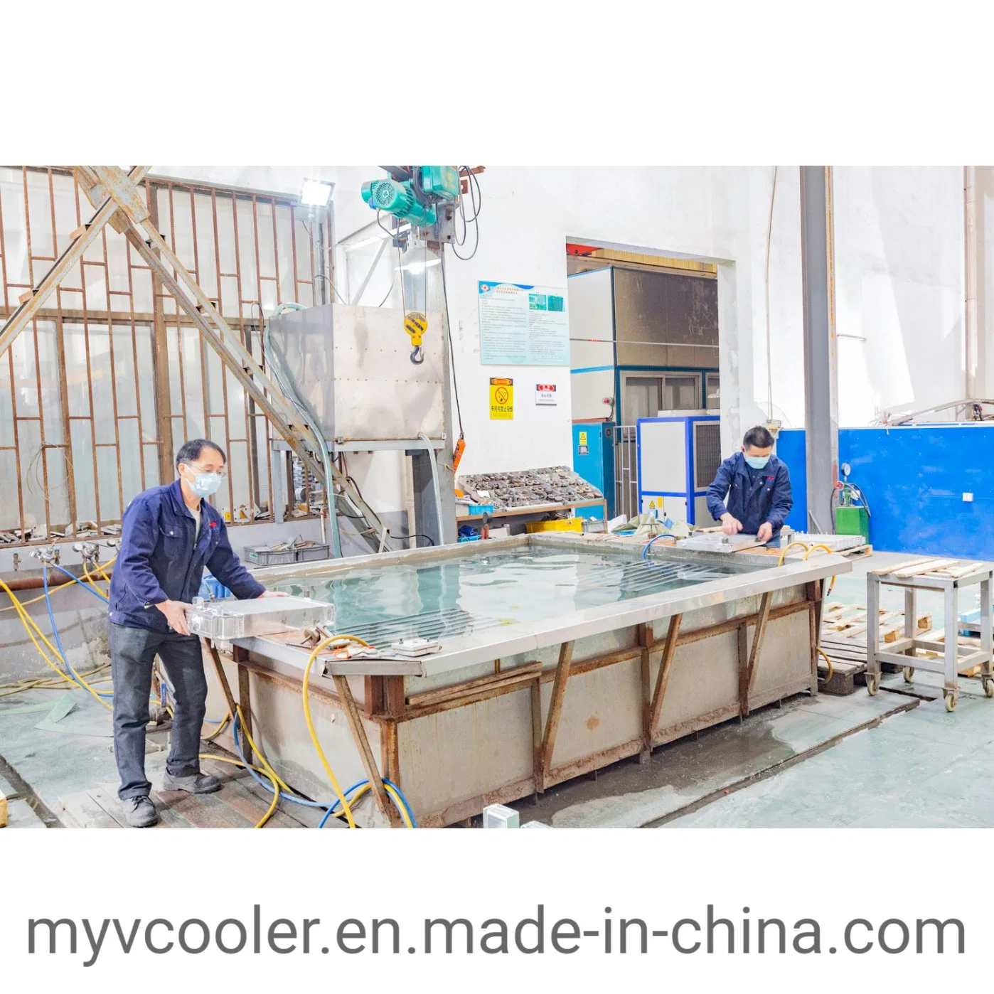 Aluminum Bar and Plate Water Cooler Industrial Radiator for Excavator