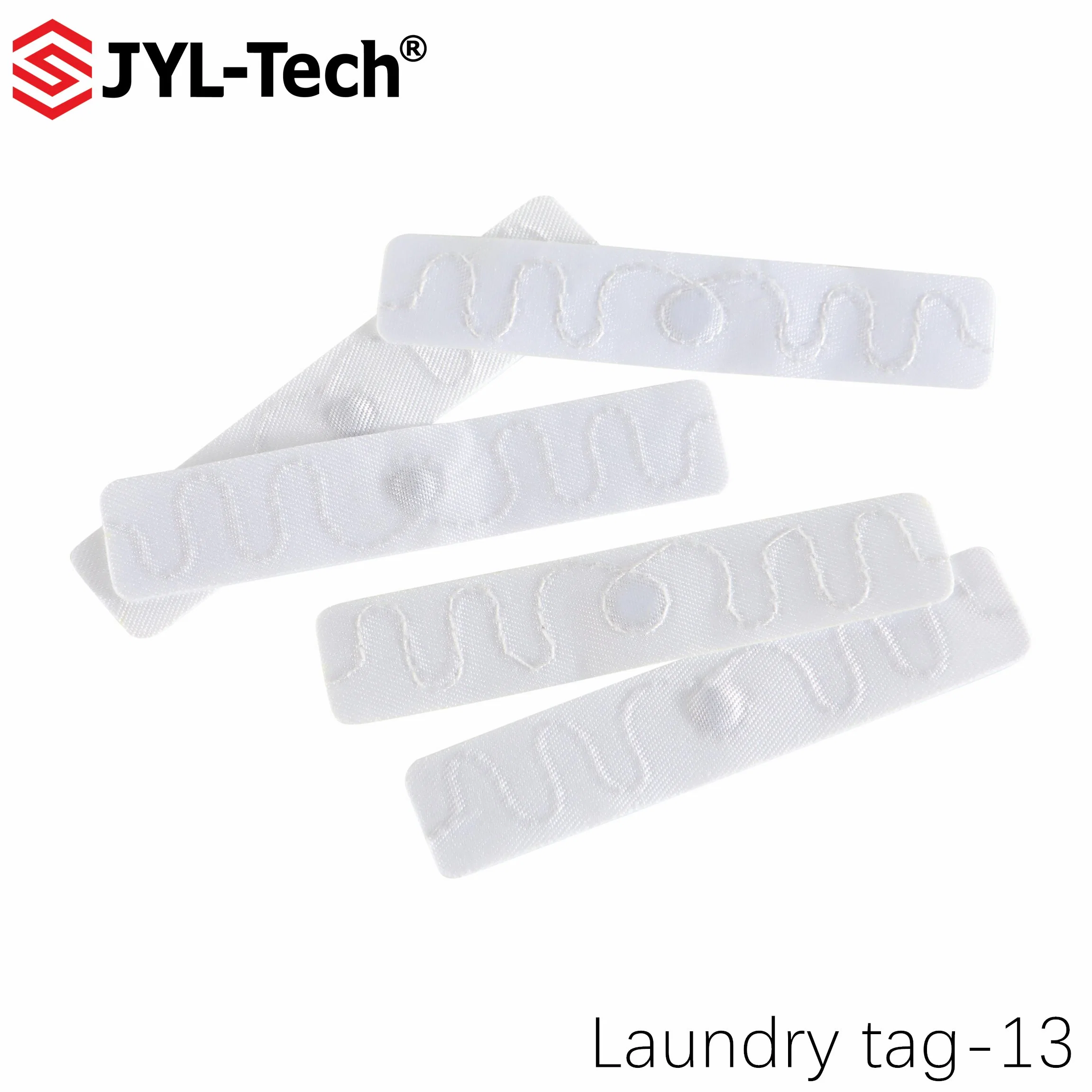 Linen Uniform Rental Identification Waterproof Woven RFID Label UHF Textile Laundry Tag