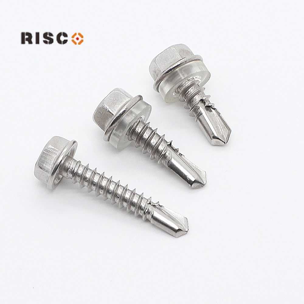 Stainless Steel 304/316 DIN7504 in Stock Manufacturer St3.5 Self Self Driling/Tapping/Machine/ Wood/Chipboard/Roofing Screws