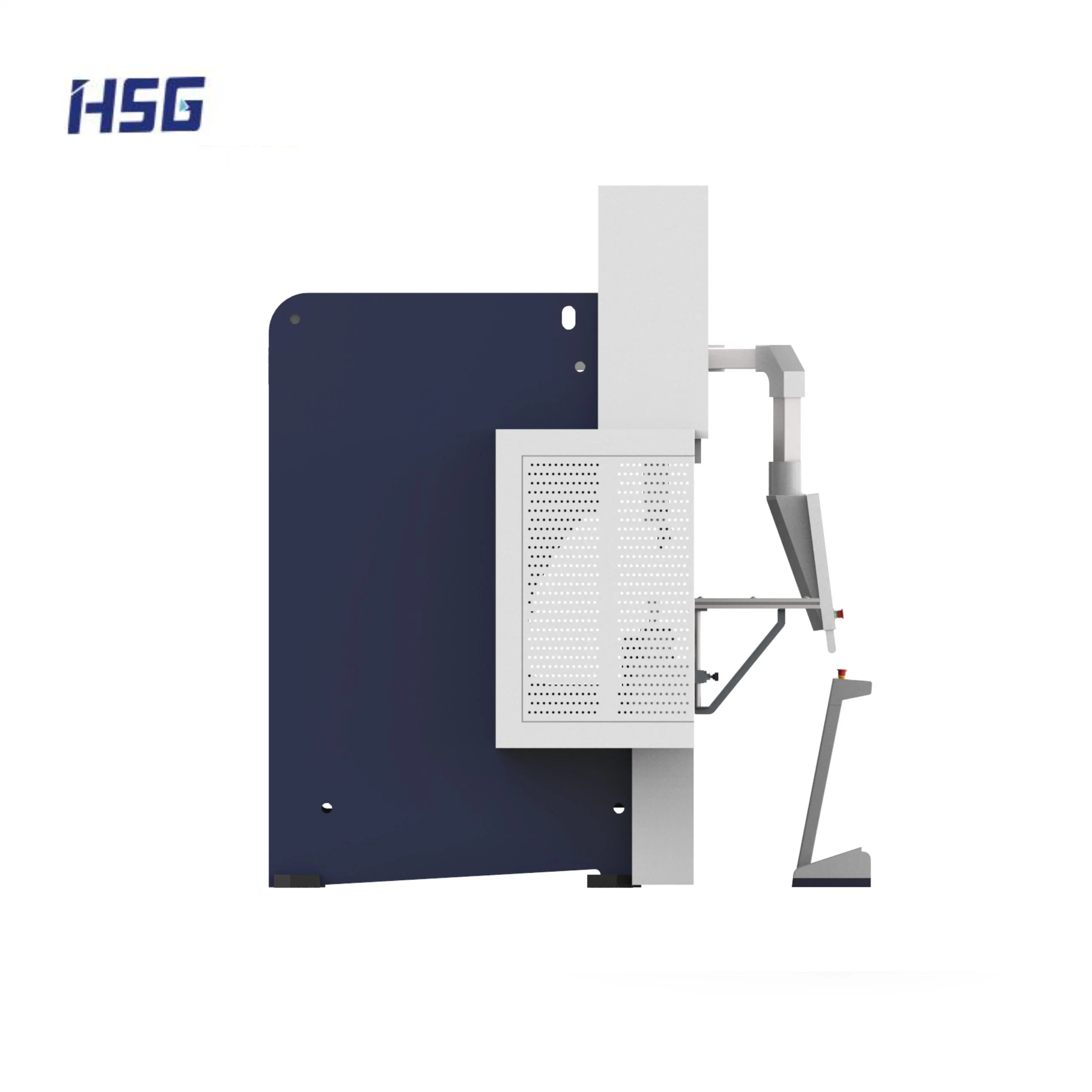 Hsg electro-hidráulico de flexión de servo láser Máquina con compensación automática de la deflexión Bender