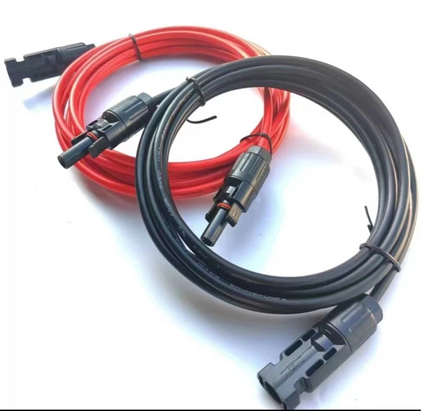 UL TUV Photovoltaic Extension Cable for Solar Panel Connection DC Solar PV Cable 4mm 6mm