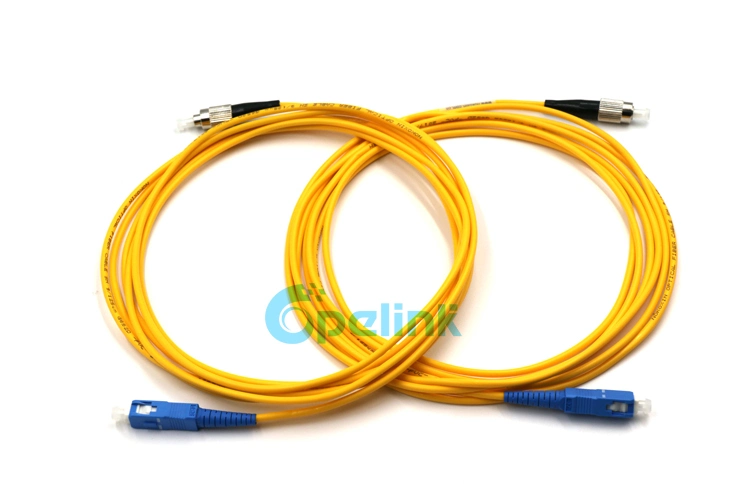 Sc-FC/Upc 2.0mm Sm Simplex 9/125 Fiber Optic Patchcord 10m