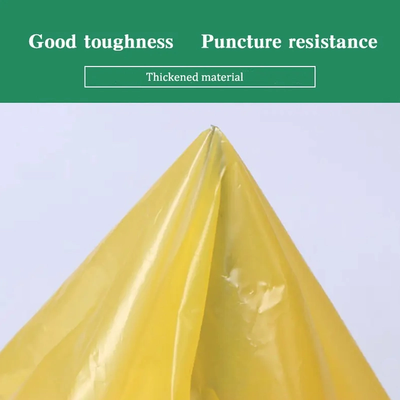 High Temperature Resistance Thickened Biohazard Garbage Bag Medical Waste Bags for Hospital Clinic School Plastic Bag Roll Dustb