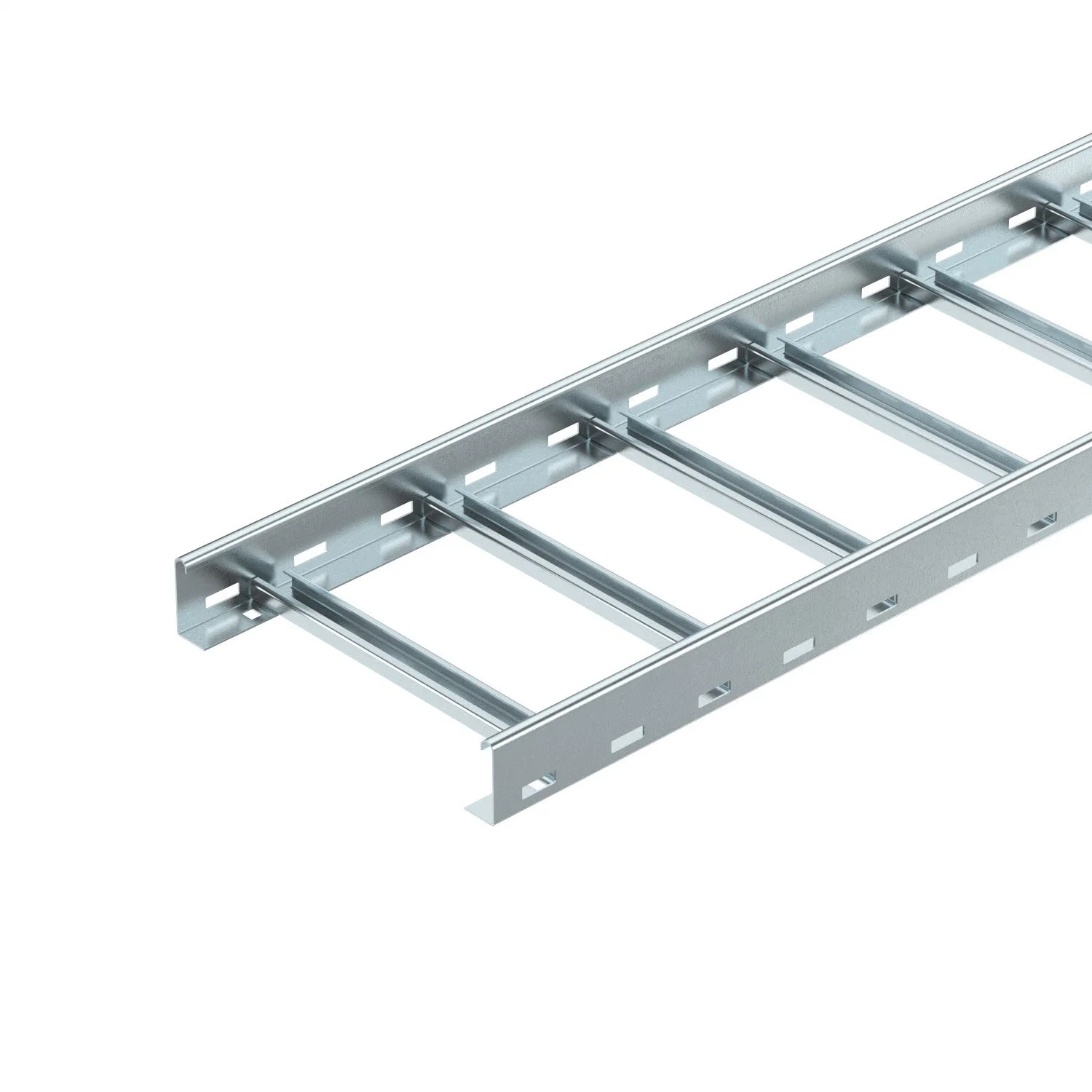 Factory Directly Supply Aluminum Steel Stainless Cable Ladder Ladder Type Cable Tray Ladder Tray System Ladder Tray