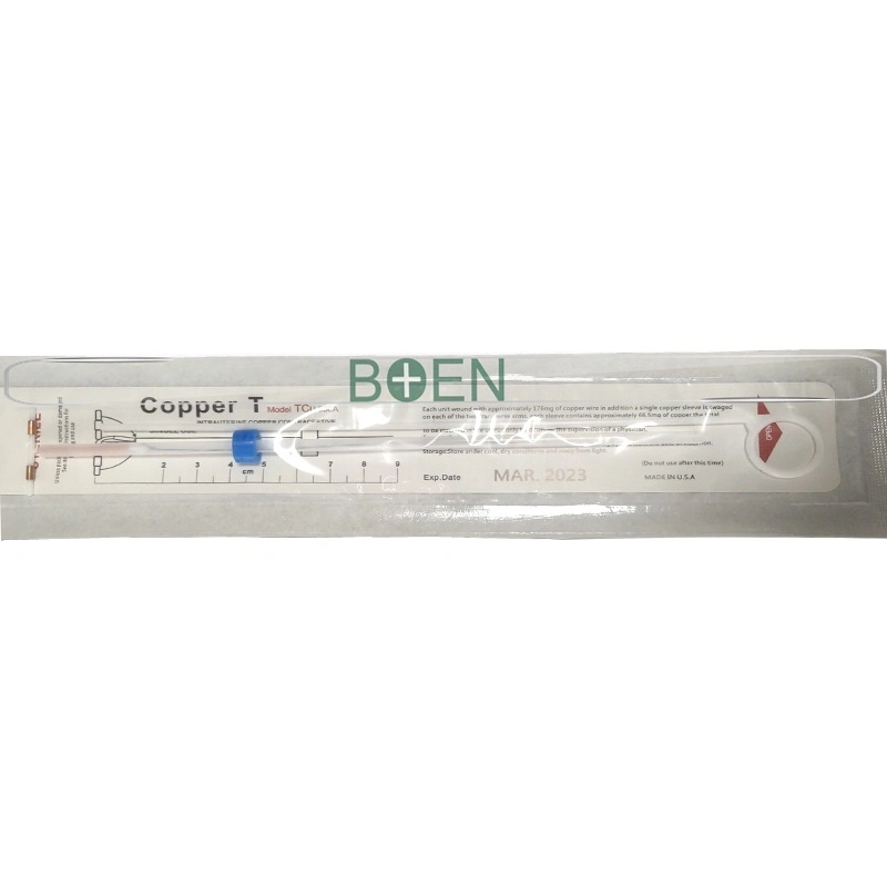 Dispositivo intrauterino de cobre T380A DIU descartável para médico Útero