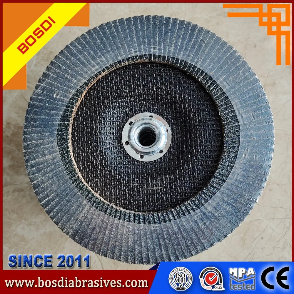 7" Flap Disc with Vsm Ceramic Sand Cloth for Stainless Steel or Other Metal