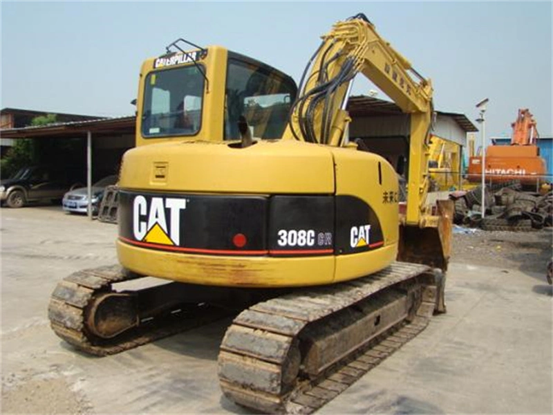 Earth Moving Cat 308 Excavadora Usada Excavatrice for Home Garden Mining Work