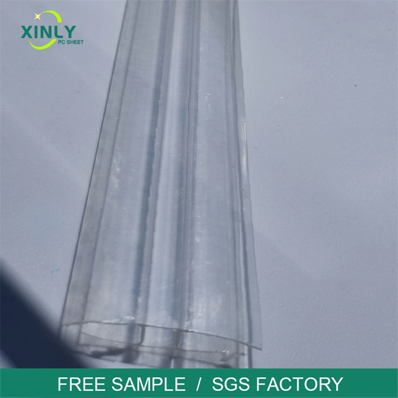 Standard Thickness Polycarbonate Sheet Connector Accessories Profiles