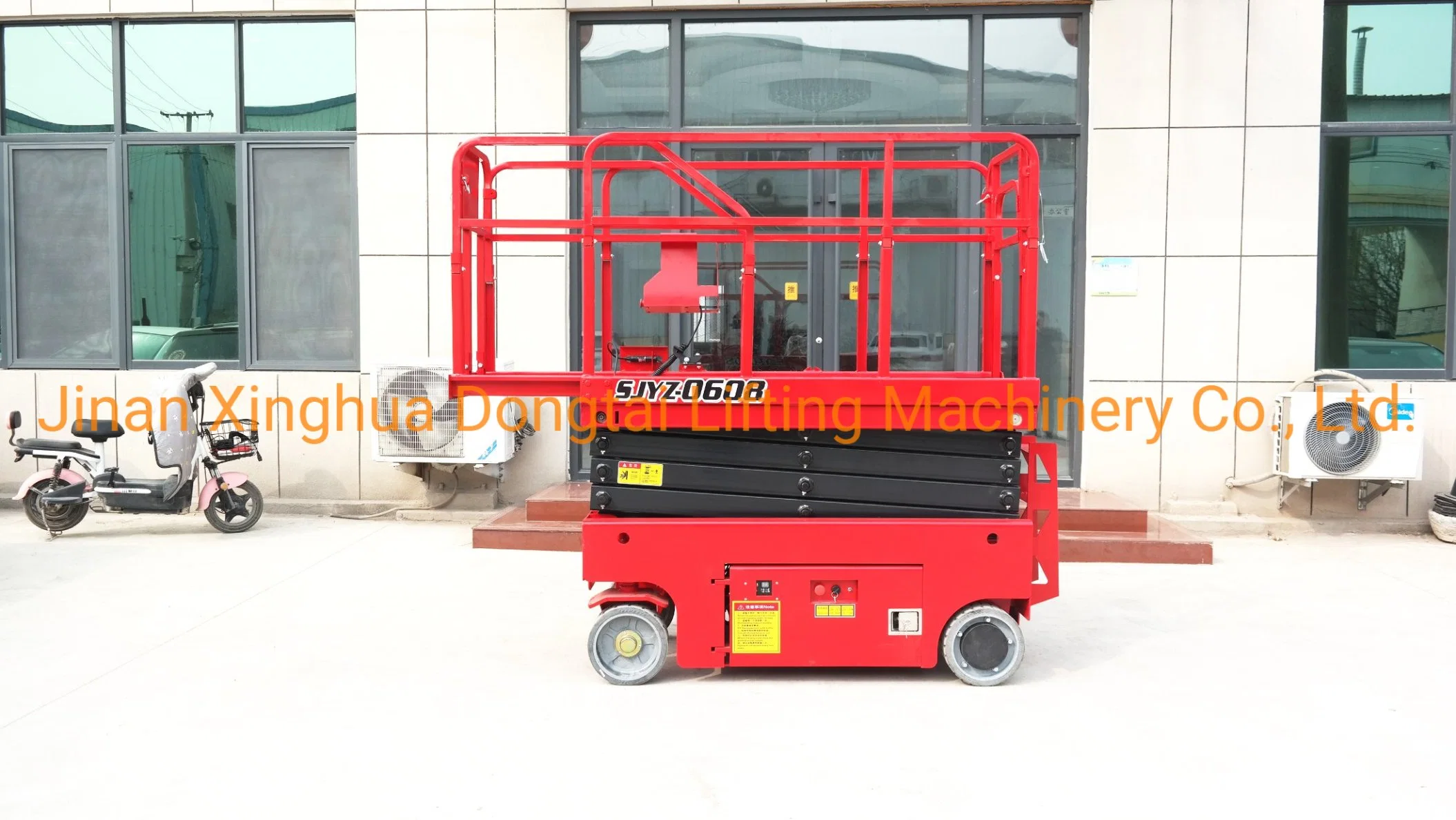 4-8 Meter Automatic Hydraulic Scissor Lifting Platform Elevator for Warehouse