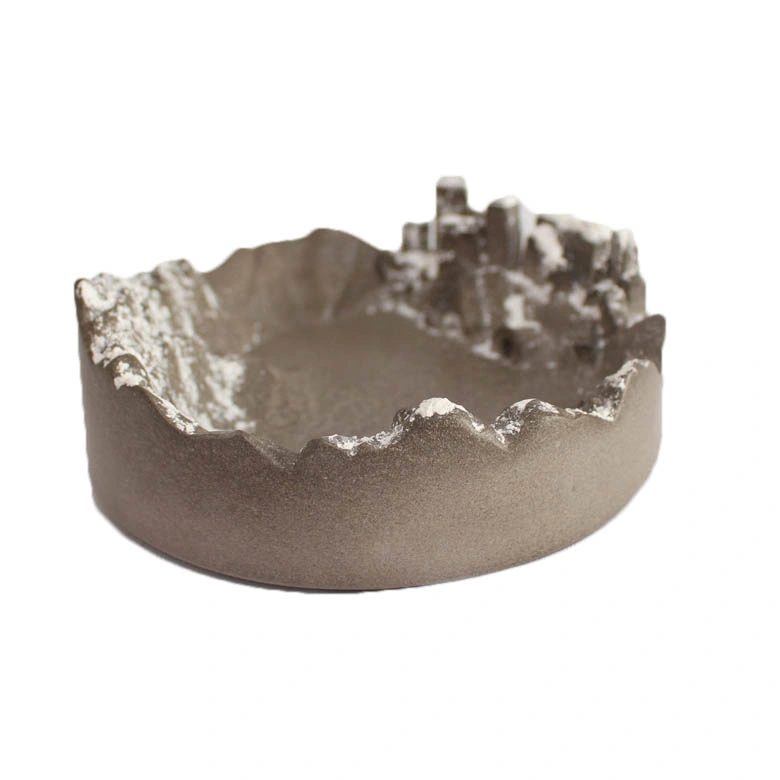 Diamond Shaped Personality Geometric Creative Industrial Wind Concrete Cement Ashtray