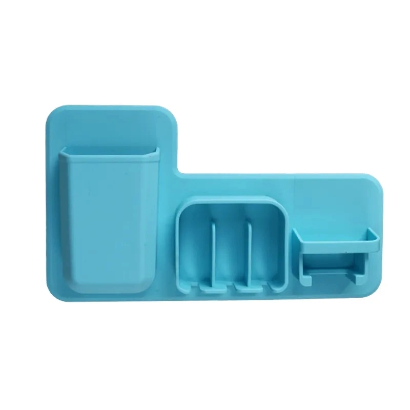 Silicone Toothbrush Toothpaste Storage Rack