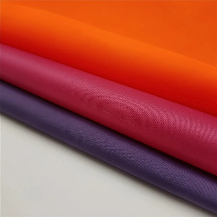 100% Polyester Taffeta 210t PU Coated Fabric 3000mm Waterproof for Raincoat Jacket Umbrella Fabric for Sweatshirt, Dress, Garment, Home Textile (100% polyester)