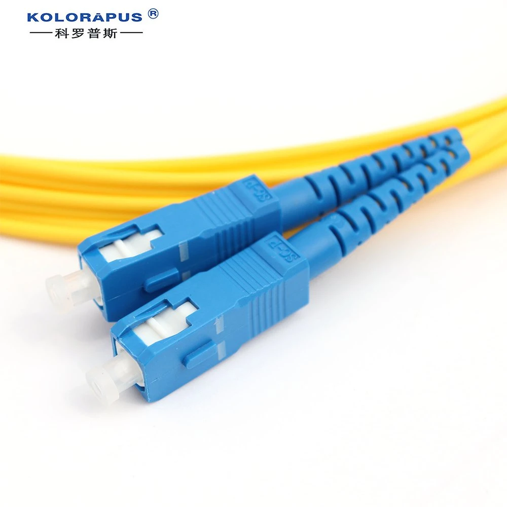 Sc-Sc Single Mode Duplex Fiber Optic Patch Cord Optical Jumper 3m