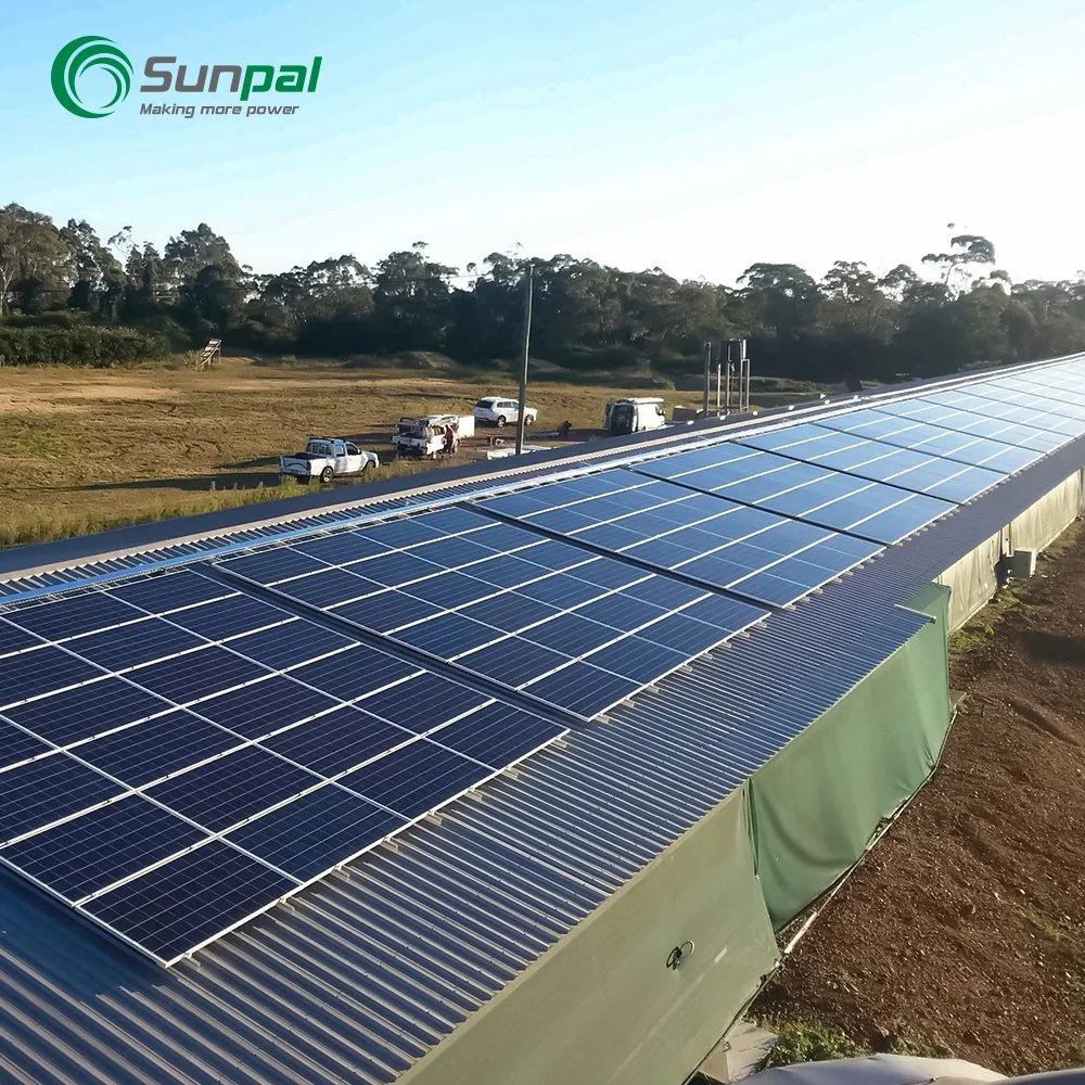 Commercial Solar Power System Complete Hybrid Solar Power 50000W 60000W 70000W Sunpal Brand With Best Price