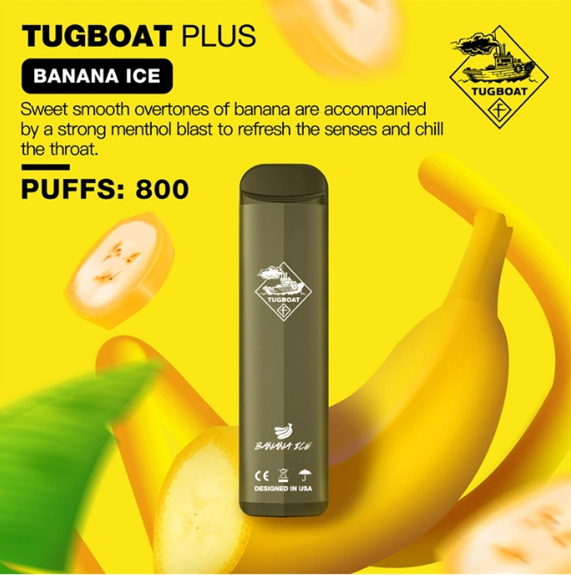 Wholesale/Supplier I Vape Tugboat Plus Elf 800 Puff Wape Ecig Disposable/Chargeable Vape